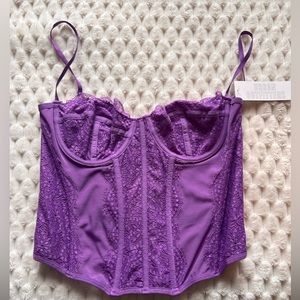 Urban Outfitters Purple Corset
